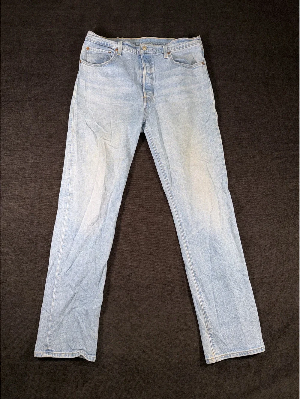 Levi's Light Blue Straight Leg Jeans W32 L32